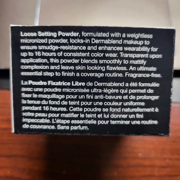 DERMABLEND PROFESSIONAL Loose Setting Powder 28g - 10z SHADE: COOL BEIGE - Picture 3 of 4